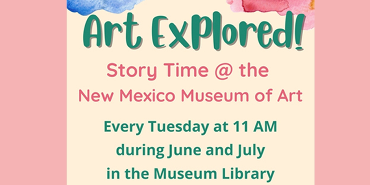Art Explored! Story Time at the Museum Library