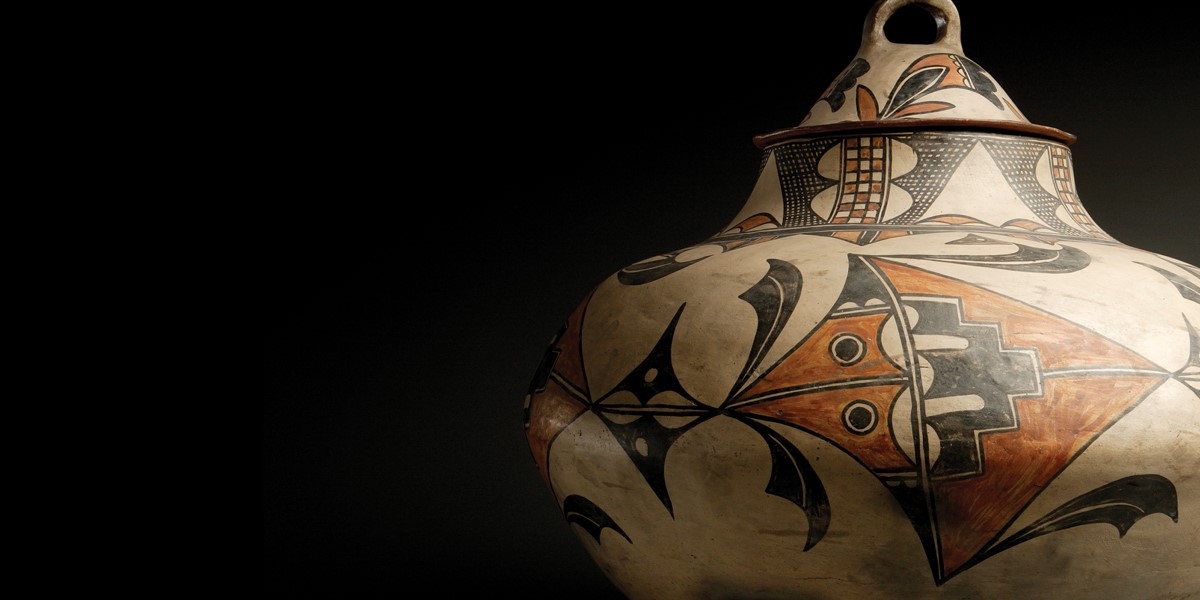 A photo from the exhibition Grounded in Clay: The Spirit of Pueblo Pottery
