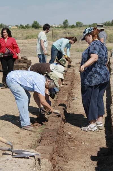 Coronado Historic Site Cleanup and Mudding