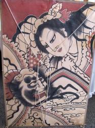 Tsugaru-style kite painting