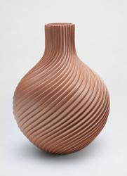 Micaceous swirl vase
