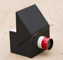 Home-made camera obscura