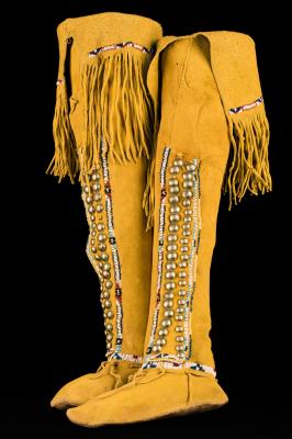 Womans moccasins, Comanche