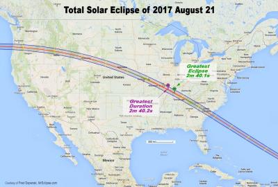 August 4 - $5 First Friday Focus on The Great American Eclipse