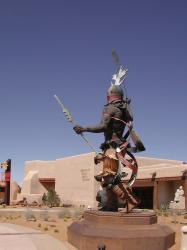 1-MIAC- Apache Gaan Dancer, Photo Courtesy NM DCA