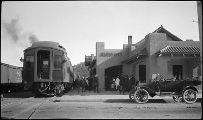 Railroad depot, Silver City, New Mexico