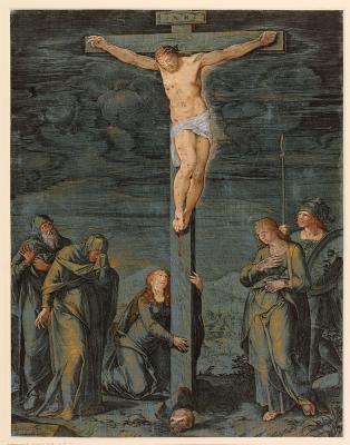 Cornelis Cort The Crucifixion