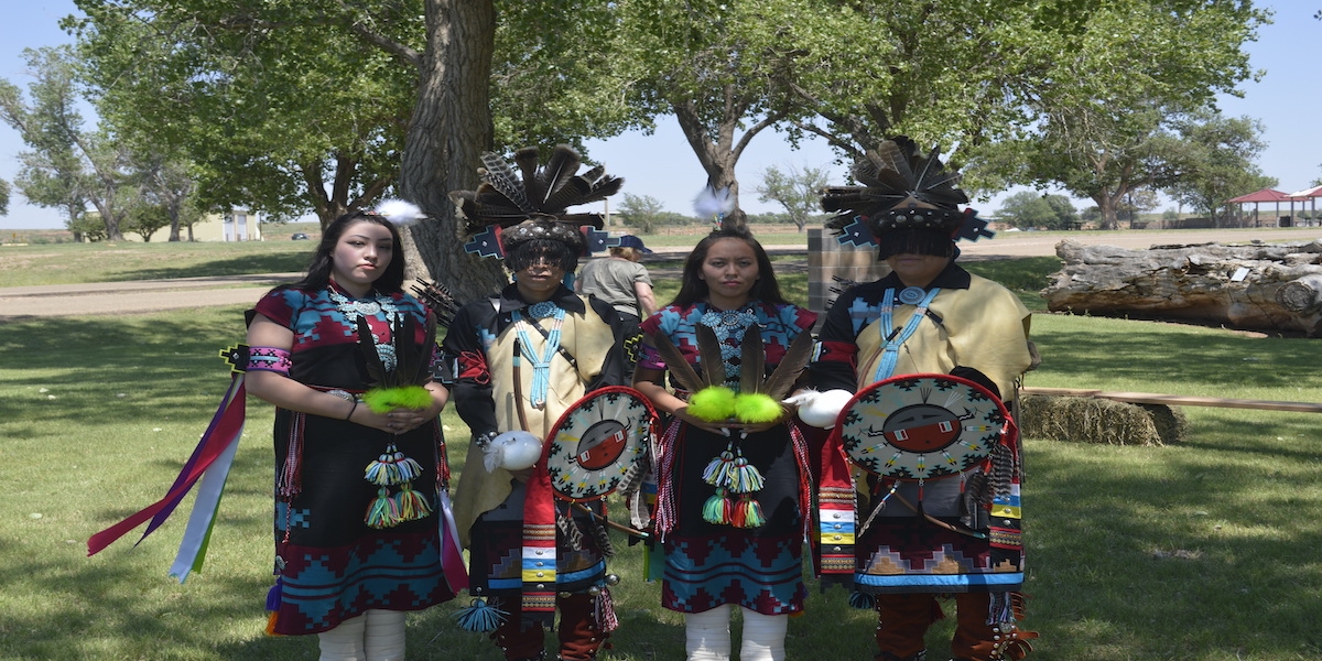 Shawn Price and the Dinetah Dancers Commemorate the Treaty of 1868