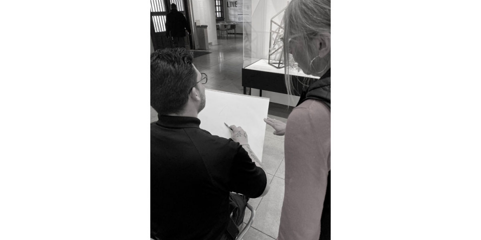 First Friday: Drawing in the Galleries