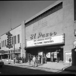 El Paseo Theatre, West San Francisco Street, 1959
