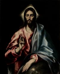El Greco, The Savior (from the Apostles series)