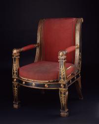 Jacob Frères, armchair (fauteuil) from the Council Room (Salle du Conseil), 