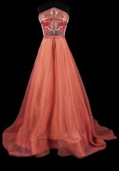 Orlando Dugi, evening gown (from the Red Collection)