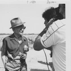 Minoru Yasui, Filming at the site of the former Minidoka War Relocation Authority Camp