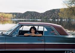 Peggy Martinez, 64 Chevy Two-Tone, Santa Cruz Lake in Con Cario: Artists Inspired by Lowriders