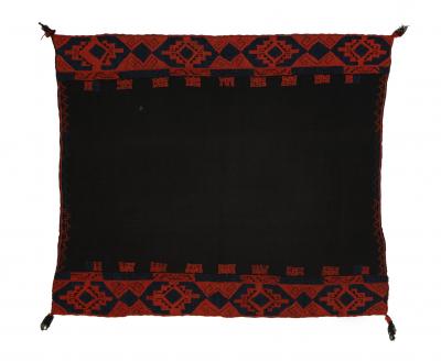 Embroidered Acoma Pueblo cape or manta, catalog number IAF.T468