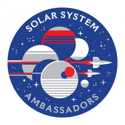 30-NMMNHS- First Friday May 4 - Solar System Ambassadors Logo
