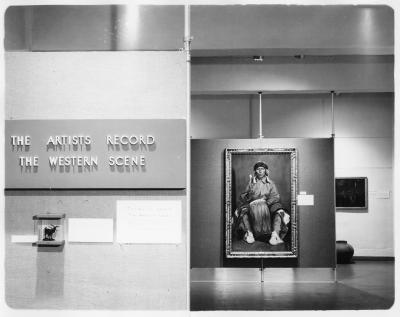 The Artists Record: The Western Scene, 1966. New Mexico Museum of Fine Arts, An exhibition of paintings from the museum’s permanent collection. Palace of the Governors Photo Archives, NMHM, DCA, 138890.