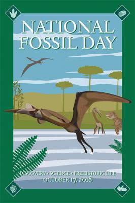 2018 National Fossil Day poster