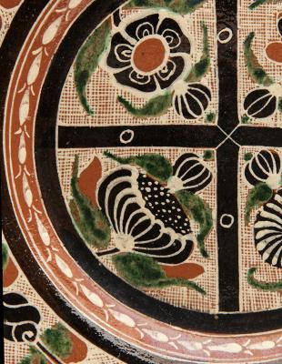2-MOIFA_Espinar_24detail: Detail of plate (Mexico), 1970s, ceramic. Photo: Addison Doty