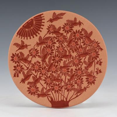 Plate with Tree and Birds