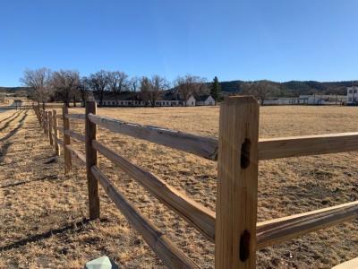 Fort Stanton Historic Site New Fencing