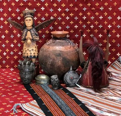 Treasures and textiles from Africa and the Middle East to be sold at the 2022 Folk Art Flea