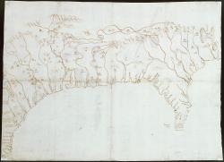 Map of the Mississippi Valley, 1544